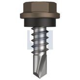 Hobsons - #10-16 x 16 Jasper (Sorrell) -Cl4 As3566 Metal Sds Hex Head + Washer | Fs275-Ja (Pack Of 1000)